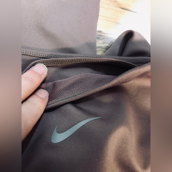 NIKE - “just do it” muted pink leggings. White nike check XS - Picture 4 of 5